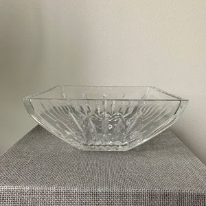 Waterford Lismore 9” square bowl